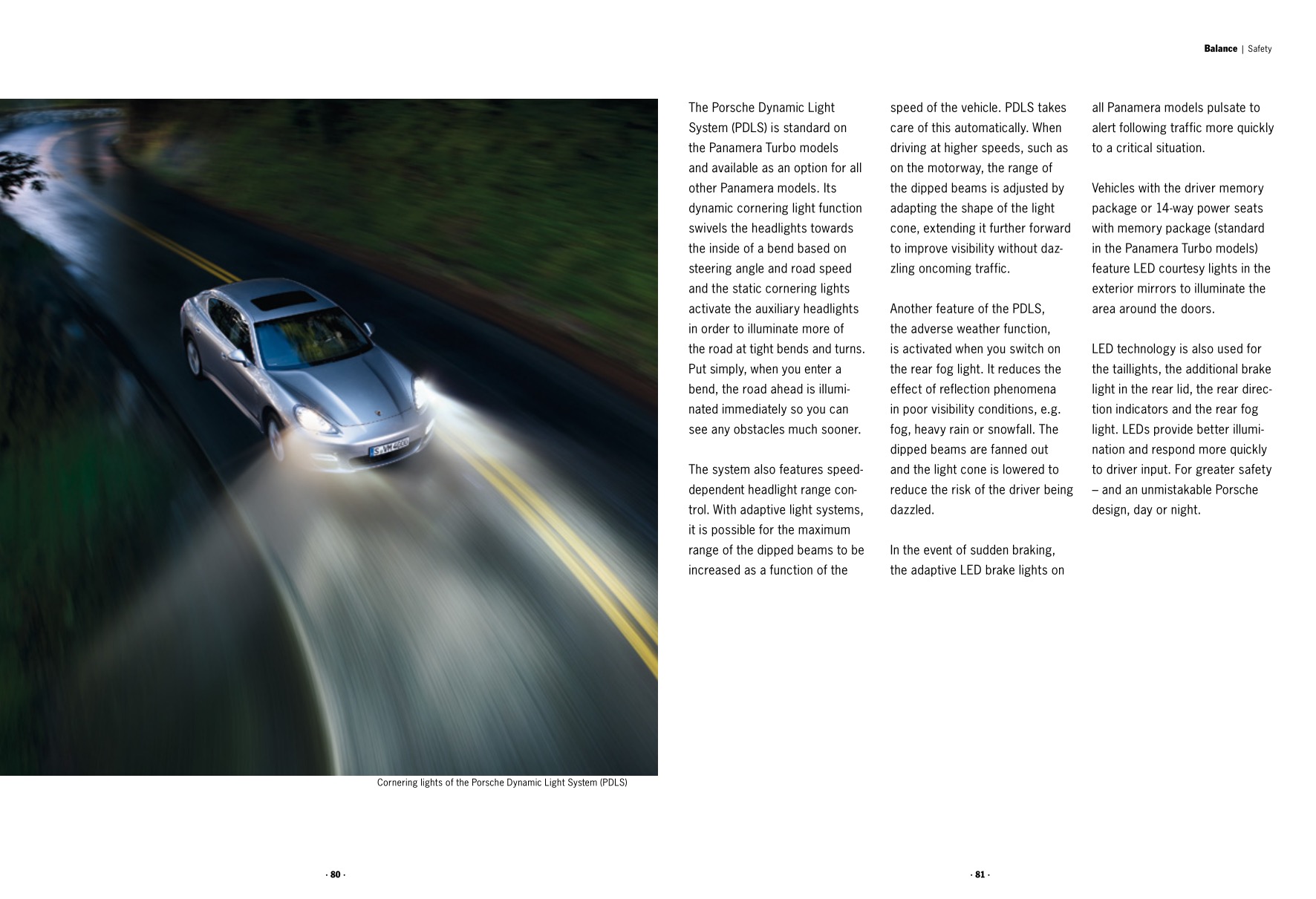 2013 Porsche Panamera Brochure Page 79